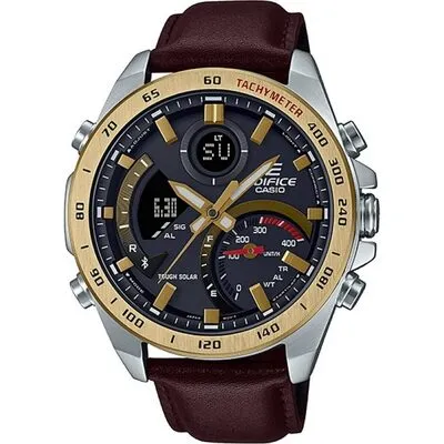 Casio Edifice Smartphone Link Chronograph Analog Digital Tough Solar ECB-900GL-1A ECB900GL-1 100M Men's Watch