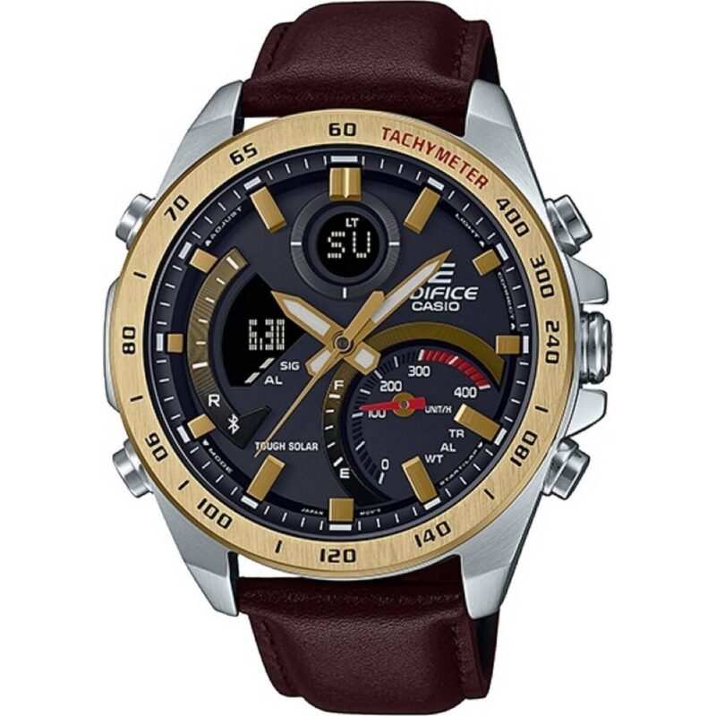 Casio Edifice Smartphone Link Chronograph Analog Digital Tough Solar ECB-900GL-1A ECB900GL-1 100M Men's Watch