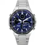 Casio Edifice Analog Digital Mobile Link Blue Dial Tough Solar ECB-950DB-2A 100M Men's Watch