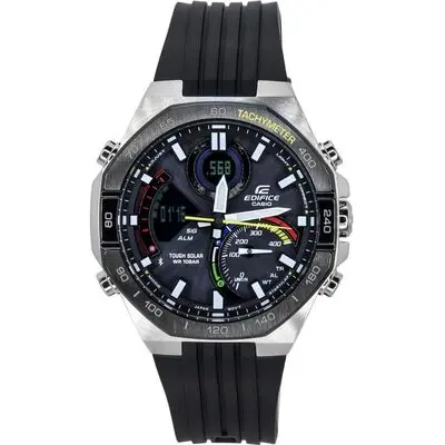 Casio Edifice Analog Digital Mobile link Black Dial Tough Solar ECB-950MP-1A 100M Men's Watch