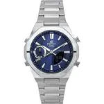 Casio Edifice Analog Digital Smartphone Link Blue Dial Quartz ECB-S10D-2A 100M Men's Watch