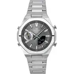 Casio Edifice Analog Digital Smartphone Link Stainless Steel Grey Dial Quartz ECB-S10D-8A 100M Men's Watch