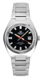 Casio Edifice Analog Stainless Steel Black Dial Quartz EFB-109D-1AV 100M Men's Watch