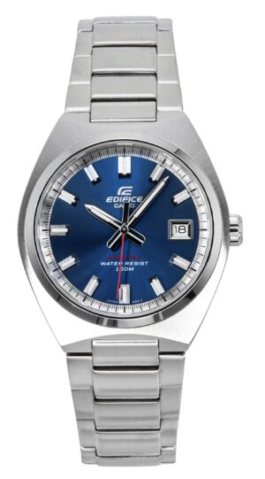 Casio Edifice Analog Stainless Steel Blue Dial Quartz EFB-109D-2AV 100M Men's Watch