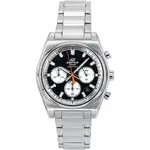 Casio Edifice Analog Chronograph Stainless Steel Black Dial Quartz EFB-730D-1AV 100M Men's Watch