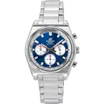 Casio Edifice Analog Chronograph Stainless Steel Blue Dial Quartz EFB-730D-2AV 100M Men's Watch