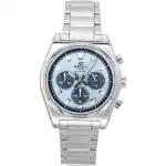 Casio Edifice Analog Standard Chronograph Stainless Steel Blue Dial Quartz EFB-730D-2BV 100M Men's Watch