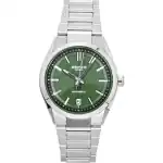 Casio Edifice Analog Stainless Steel Forged Carbon Green Dial Automatic EFK-100D-3A 100M Men's Watch