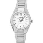 Casio Edifice Analog Stainless Steel Forged Carbon White Dial Automatic EFK-100D-7A 100M Men's Watch