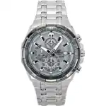 Casio Edifice Standard Chronograph Analog Stainless steel Grey Dial Quartz EFR-539DE-8AV 100M Men's Watch