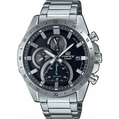 Casio Edifice 3d Indexes Chronograph - Black (EFR-571D-1AVUEF) Men WATCHES
