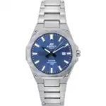 Casio Edifice Sapphire Crystal Analog Stainless Steel Blue Dial Quartz EFR-S108D-2A 100M Men's Watch