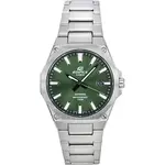 Casio Edifice Sapphire Crystal Analog Stainless Steel Green Dial Quartz EFR-S108D-3A 100M Men's Watch