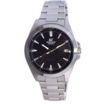 Casio Edifice Analog Stainless Steel Quartz EFV-140D-1AV EFV140D-1 100M Men’s Watch
