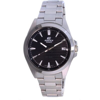 Casio Edifice Analog Stainless Steel Quartz EFV-140D-1AV EFV140D-1 100M Men’s Watch