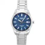 Casio Edifice Analog Stainless Steel Blue Dial Quartz EFV-160D-2A 100M Men's Watch