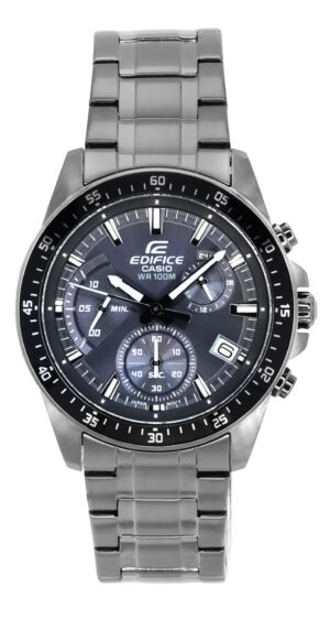 Casio Edifice Standard Analog Chronograph Black Dial Quartz EFV-540DC-1C 100M Men's Watch