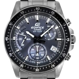 Casio Edifice Standard Analog Chronograph Black Dial Quartz EFV-540DC-1C 100M Men's Watch