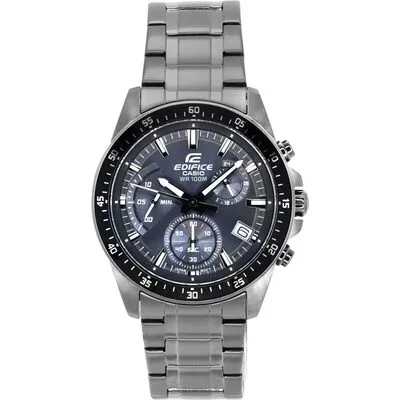 Casio Edifice Standard Analog Chronograph Black Dial Quartz EFV-540DC-1C 100M Men's Watch