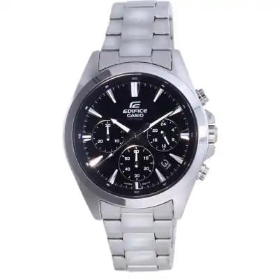 Casio Edifice Chronograph Analog Stainless Steel Quartz EFV-630D-1AV EFV630D-1 100M Men’s Watch