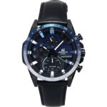 Casio Edifice Nighttime Drive Series Analog Chronograph Black Dial Solar EQS-940NL-1A 100M Men's Watch