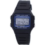 Casio Digital Quartz Alarm Chrono Illuminator F-105W-1ADF F105W-1ADF Men's Watch