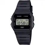Casio POP Digital Black Bio Based Resin Strap Quartz F-91WB-1A Unisex Watch