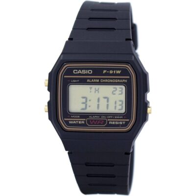 Casio Alarm Chronograph Digital F-91wg-9s F91wg-9s Men's Watch