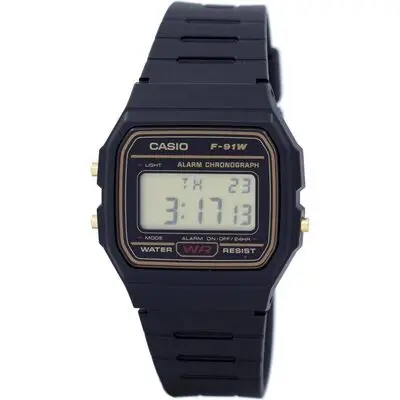 Casio Alarm Chronograph Digital F-91WG-9S F91WG-9S Men's Watch