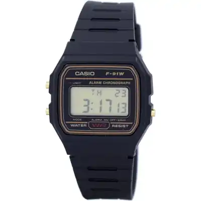 Casio Alarm Chronograph Digital F-91WG-9S F91WG-9S Men's Watch