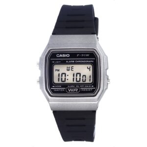 Casio Digital Resin Black Dial Quartz F-91WM-1B F91WM-1B Men's Watch