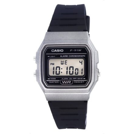 Casio Digital Resin Black Dial Quartz F-91WM-1B F91WM-1B Men's Watch