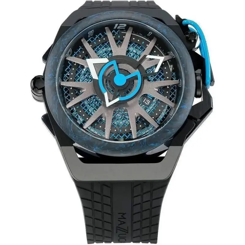Mazzucato Rim Monza Reversible Chronograph Twin Dial Automatic F1-BK2925 Men's Watch