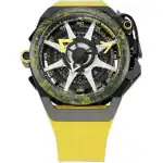 Mazzucato Rim Monza Reversible Chronograph Twin Dial Automatic F1-YWBLK Men's Watch