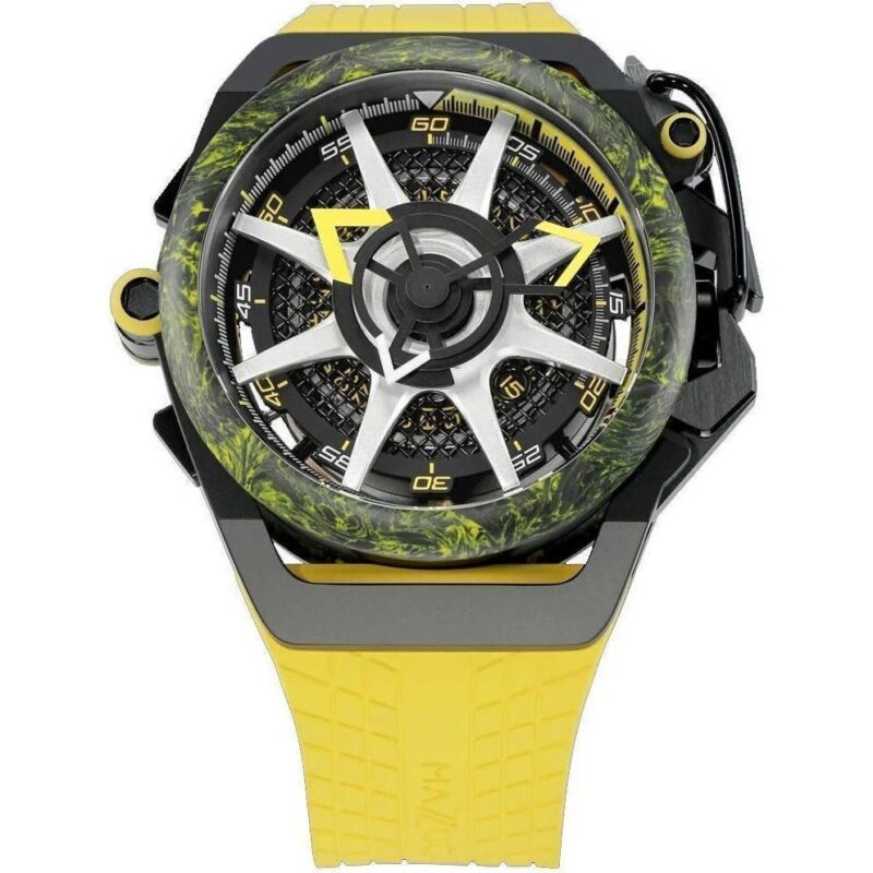 Mazzucato Rim Monza Reversible Chronograph Twin Dial Automatic F1-YWBLK Men's Watch Mazzucato Rim Monza Reversible Chronograph Twin Dial Automatic F1-YWBLK Men's Watch