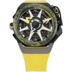 Mazzucato Rim Monza Reversible Chronograph Twin Dial Automatic F1-YWBLK Men's Watch