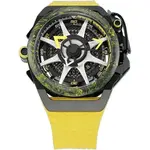 Mazzucato Rim Monza Reversible Chronograph Twin Dial Automatic F1-YWBLK Men's Watch