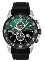 Festina The Originals Chronograph Rubber Strap Green Dial Quartz F20330-B 100M Men's Watch