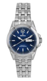 Festina Classic Stainless Steel Blue Dial Quartz F20455-3 100M Women's Watch