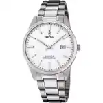 Festina Classic Stainless Steel White Dial Quartz F20511-2 Men's Watch