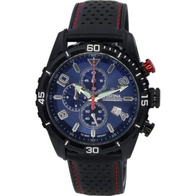 Festina Sport Chronograph Blue Dial Quartz F20519-2 F205192 100M Men's Watch