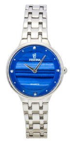 Festina Mademoiselle Stainless Steel Blue Dial Quartz F20600-A Women's Watch