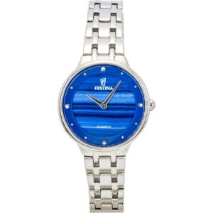 Festina Mademoiselle Stainless Steel Blue Dial Quartz F20600-A Women's Watch