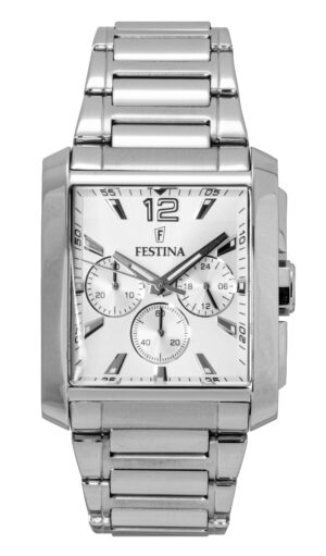 Festina Chronograph Stainless Steel Silver Dial Quartz F20635-1 Men's Watch