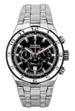 Festina Chrono Bike Chronograph Stainless Steel Black Dial Quartz F20670-6 100M Men's Watch