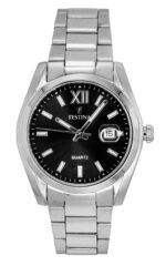 Festina Classic Stainless Steel Black Dial Quartz F20707-6 Men's Watch