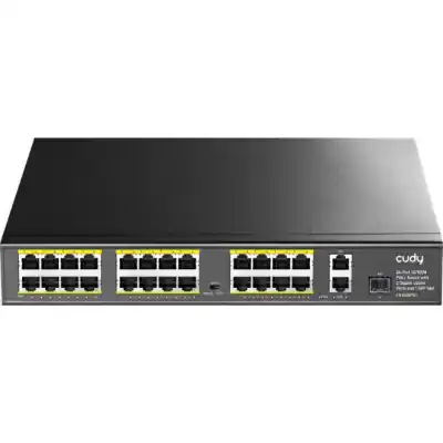 Cudy 24-Port Unmanaged POE Switch - Rack Mount