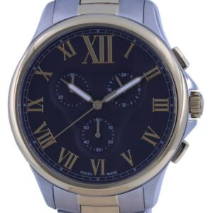 Fossil Monty Chronograph Two Tone Stainless Steel Quartz FS5636 Men's Watch