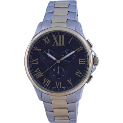 Fossil Monty Chronograph Two Tone Stainless Steel Quartz FS5636 Men's Watch