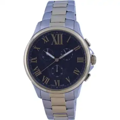 Fossil Monty Chronograph Two Tone Stainless Steel Quartz FS5636 Men's Watch